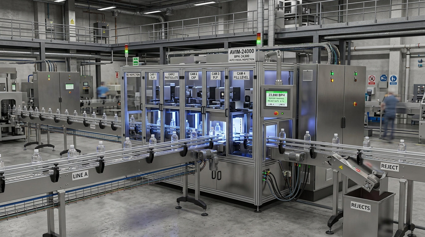 Automatic Visual Inspection Machine 3D